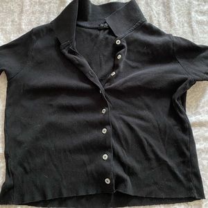 Black John Galt button up top